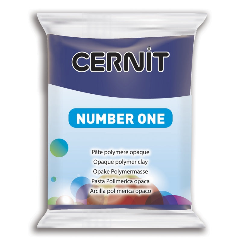 CERNIT Polymer Clay NUMBER ONE 246 Navy Blue 56g