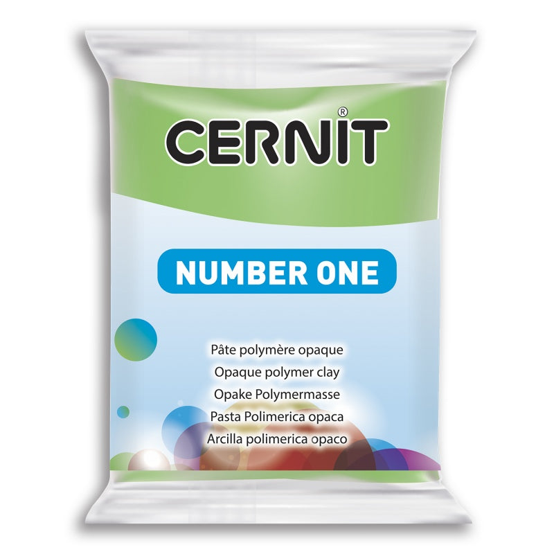 CERNIT Polymer Clay NUMBER ONE 611 Light Green 56g