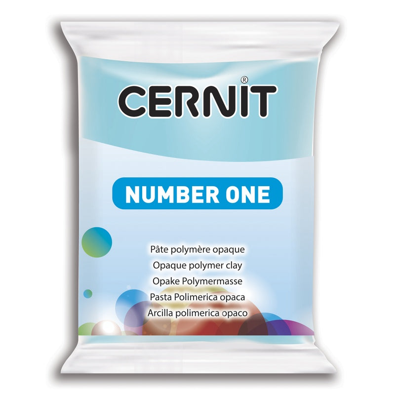 CERNIT Polymer Clay NUMBER ONE 214 Sky Blue 56g