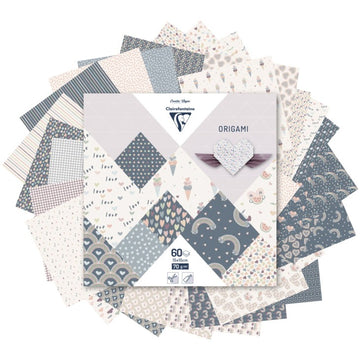 Clairefontaine Origami 60 sheets 15 x 15 cm - Little Love - 0