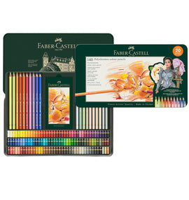 Faber-Castell Polychromos Artists' Colour Pencils – Tin of 140