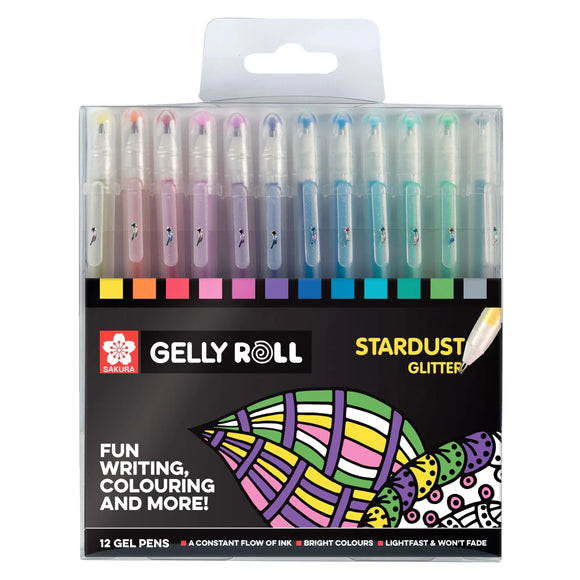 Sakura Gelly Roll Stardust set of 12 colours