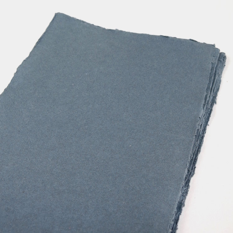 Khadi Handmade Cotton Paper 150gsm A4 Dark Grey x 20 sheets