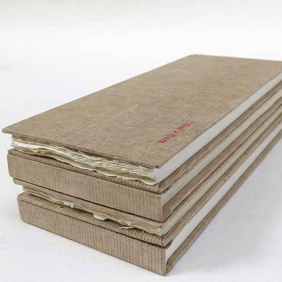 Khadi Handmade Hard Backed Book 13 x 32cm
