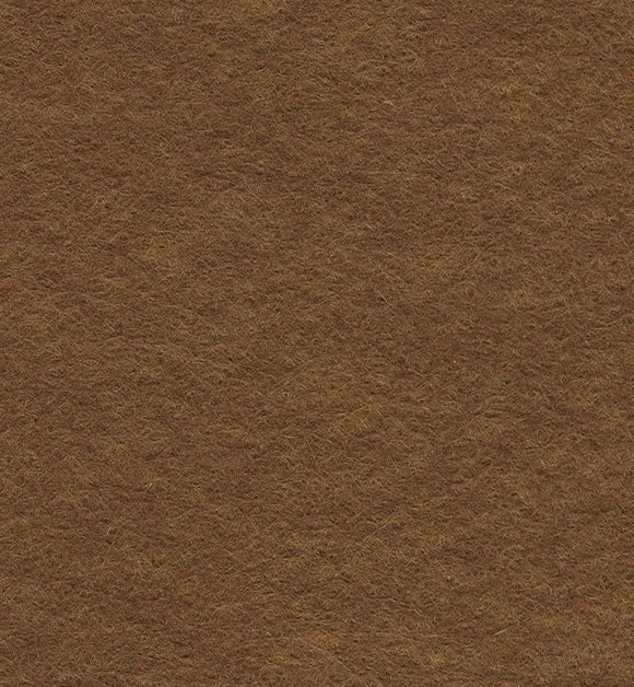 Wool Mix Handicraft Felt Square 9 x 9 inches Sable