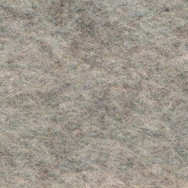 Wool Mix Handicraft Felt Square 9 x 9 inches Grey Marl