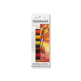 Sennelier Artist Soft Pastel Autumnal Landscape set of 6 half sticks