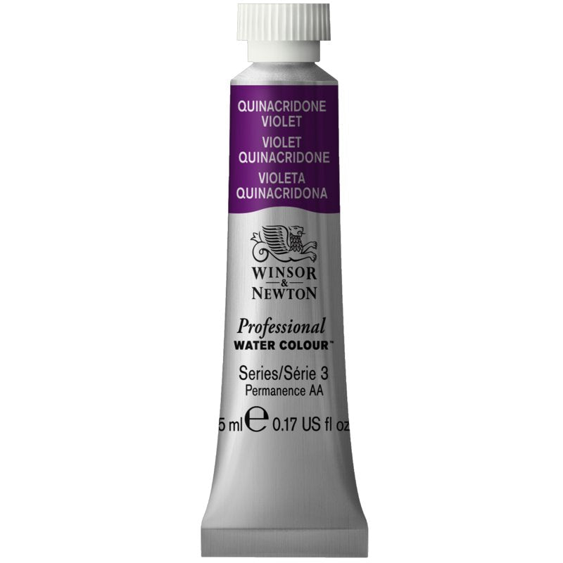 Winsor and Newton Professional Watercolour Paint - Quinacridone Violet