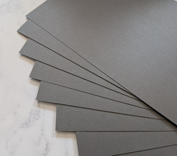 A4 Curious Metallic Pearlescent card 250 gsm - Ionised x 10 sheets