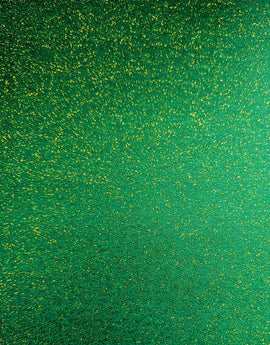 A4 Paper Story Green - Non Shedding Glitter Card - 275 gsm - Deep Green x 5 sheets