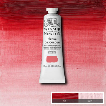 Winsor & Newton Artists Oil Colour 37ml Rose Madder Genuine