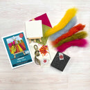 Crafty Kit Company Paint with Wool - Mini Masterpiece Tulip Time Needle felting kit-4