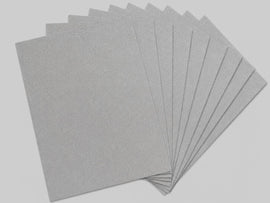 A4 Metallics Pearlescent 115 gsm paper Precious Silver x 10 sheets