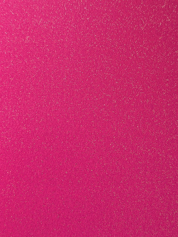 A4 PaperStory Non-Shedding Glitter Card 275 gsm - Shocking Pink x 5 sheets