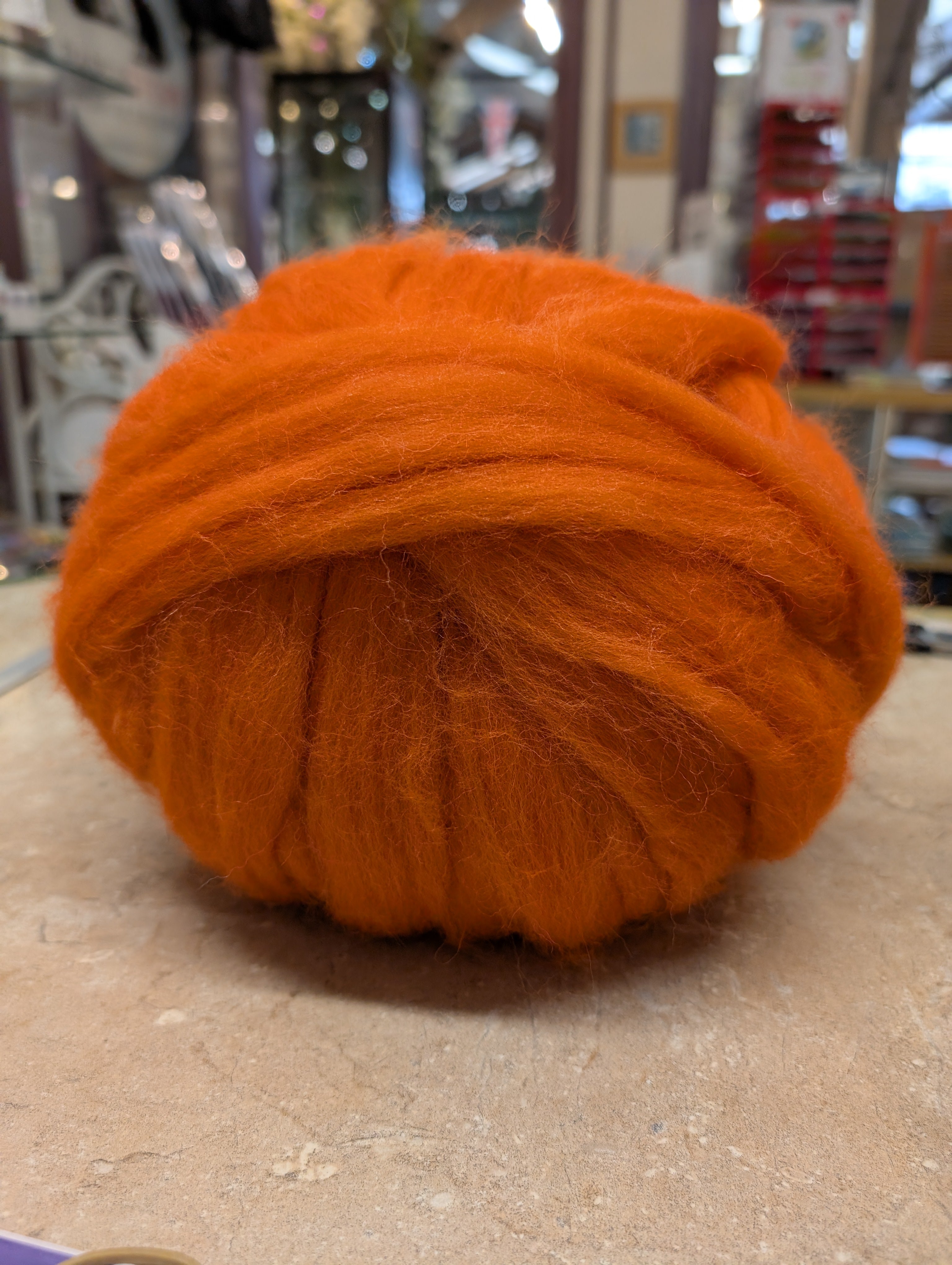 British Wool  - Orange 500g e - Clearance
