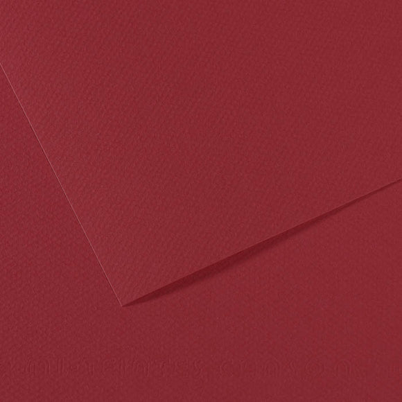 Canson Mi-Teintes A4 Pastel Paper 160gsm – Bright Red No. 505