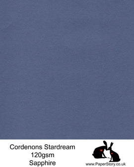 Stardream Sapphire Pearlescent Paper 120 gsm A4 x 10 sheets