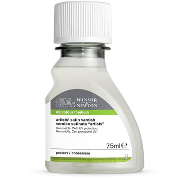 Winsor & Newton Oil Colour Artists Satin Varnish 75 mls