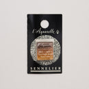 Sennelier L'Aquarelle Watercolour Paint Half Pan - Burnt Umber-1