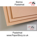 Pastelmat A3 Sienna brown pastel paper for artists