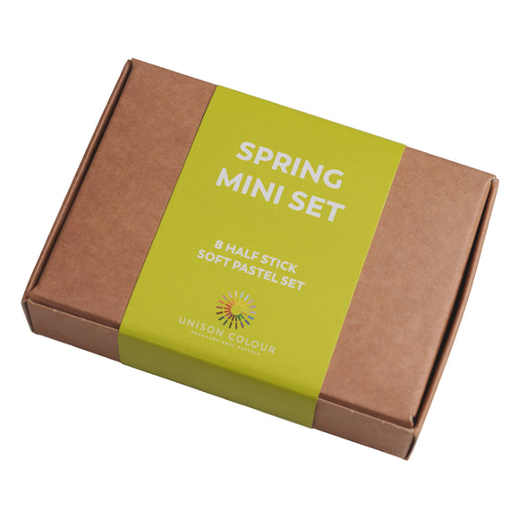 Unison Soft Pastels 8 Half Stick Spring Mini Set