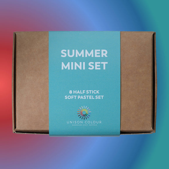 Unison Soft Pastels 8 Half Stick Summer Mini Set