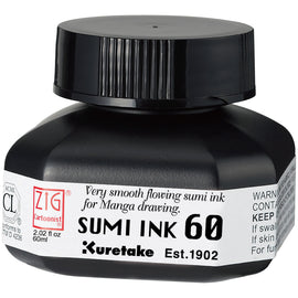 Kuretake ZIG Cartoonist Black SUMI INK