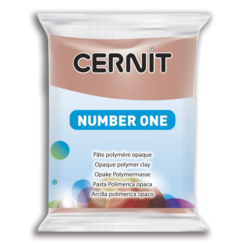CERNIT Polymer Clay NUMBER ONE 812 Taupe 56g