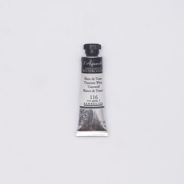 Sennelier L'Aquarelle Watercolour Paint 10ml Tube - Titanium White