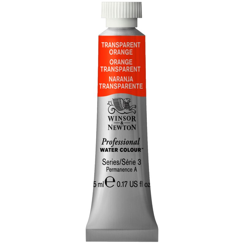 Winsor and Newton Professional Watercolour Paint - Transparent Orange