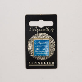Sennelier L'Aquarelle Watercolour Paint Half Pan - Ultramarine Light