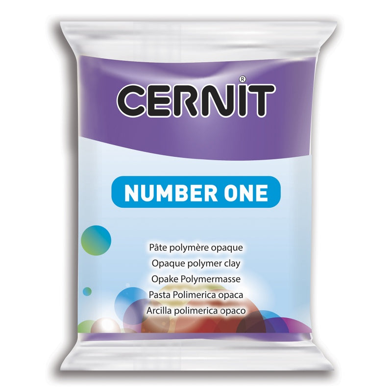 CERNIT Polymer Clay NUMBER ONE 900 Violet 56g