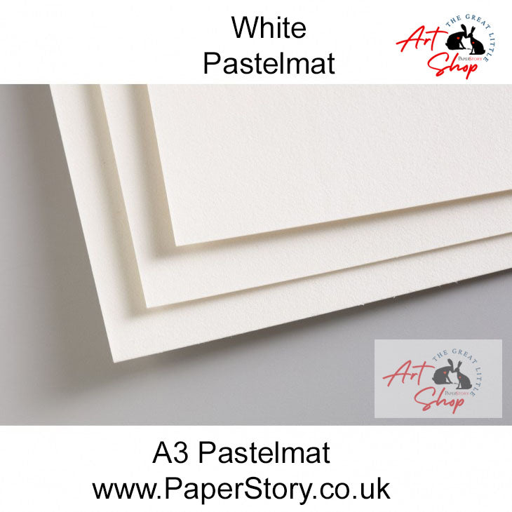 Pastelmat A3 white pastel paper for artists