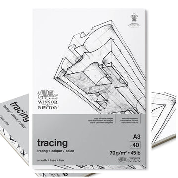 A3 Winsor & Newton Tracing Paper Pad – 70gsm, 40 Sheets