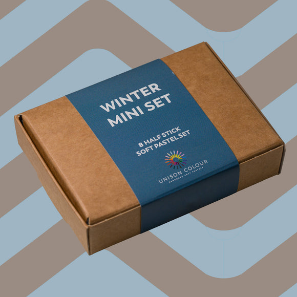 Unison Soft Pastels 8 Half Stick Winter Mini Set
