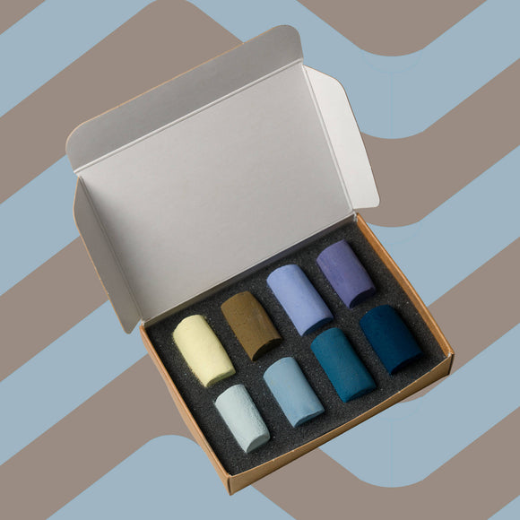 Unison Soft Pastels 8 Half Stick Winter Mini Set