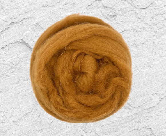 Carded Shetland Wool Top - Vixen 50g e
