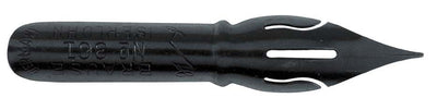 Brause 361 Steno Nib: Blue Pumpkin : Calligraphy writing nibs, very fine point
