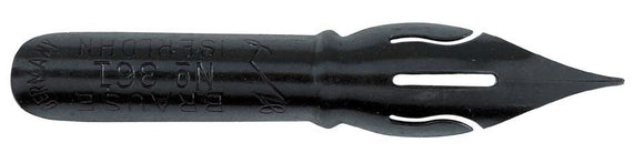 Brause 361 Steno Nib: Blue Pumpkin : Calligraphy writing nibs, very fine point