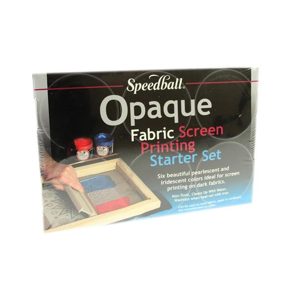 Speedball Opaque Fabric Screen printing paint set 