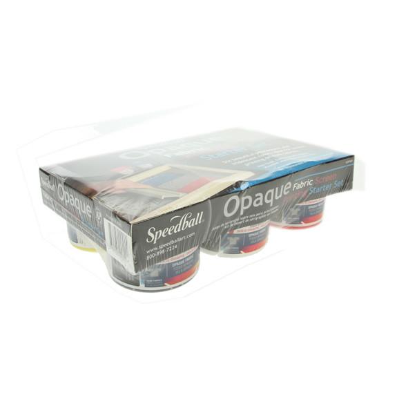 Speedball Opaque Fabric Screen printing paint set 
