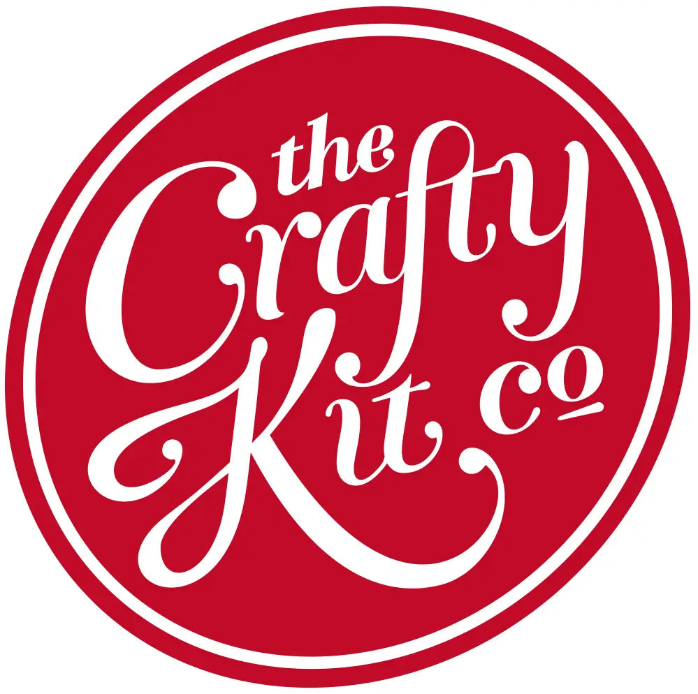 The Crafty Kit Company Poppies in a Hoop Needle felting kit