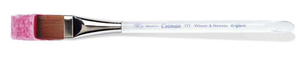 Winsor & Newton : Cotman 777 Synthetic one stroke brush 19mm 3/4"