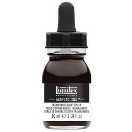 Liquitex Professional Acrylic Ink : Transparent Burnt Umber