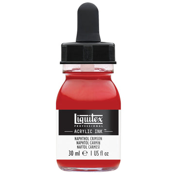 Liquitex Professional Acrylic Ink : Napthalo Crimson