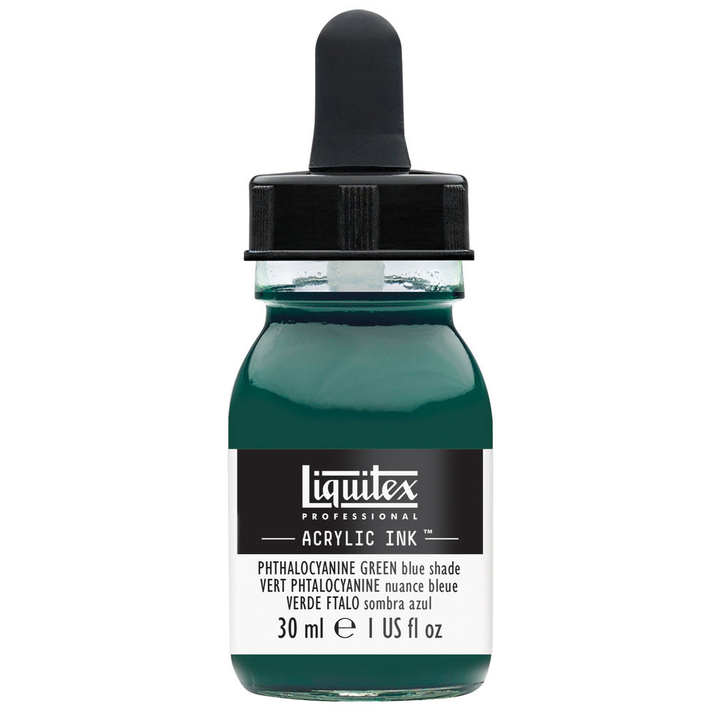 Liquitex Professional Acrylic Ink : Phthalo Green Blue Shade