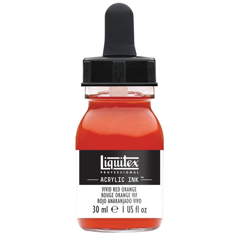 Liquitex Professional Acrylic Ink : Vivid Red Orange