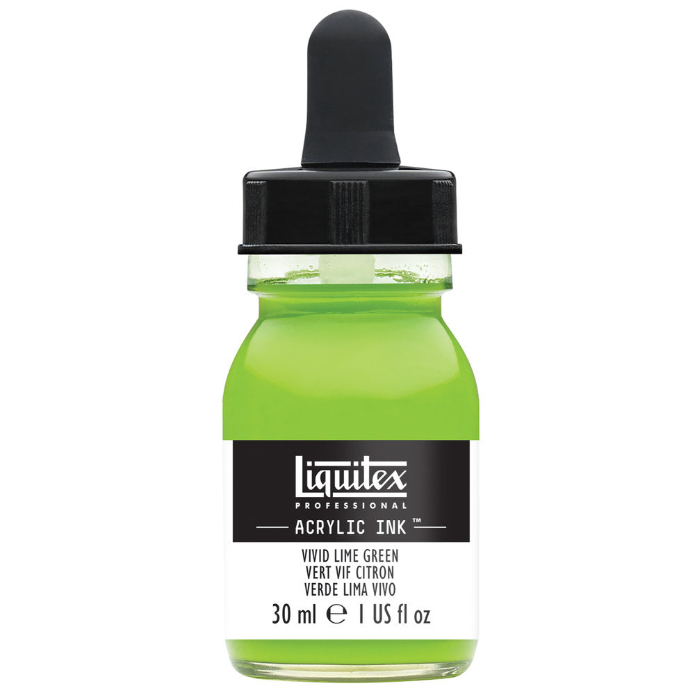 Liquitex Professional Acrylic Ink : Vivid Lime Green