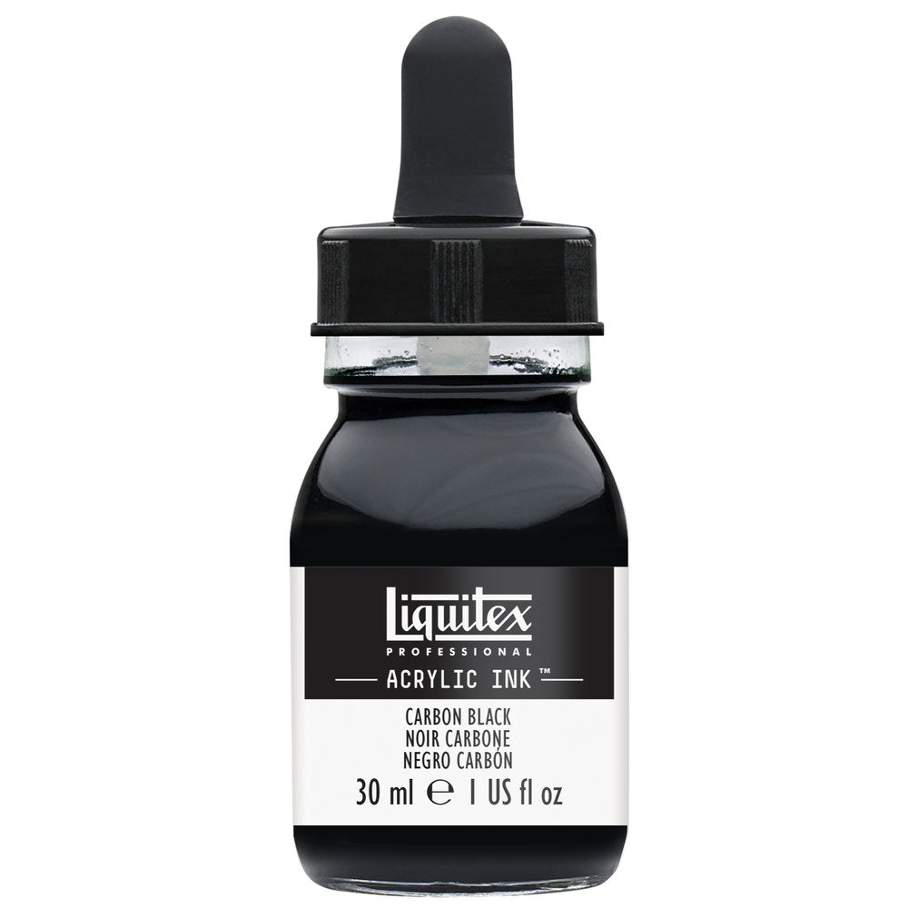 Liquitex Professional Acrylic Ink : Carbon Black