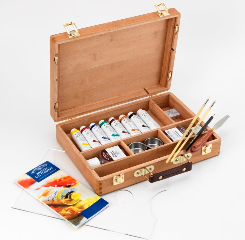 Winsor & Newton Professional Artist Oil Bamboo Boxed Set